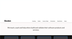 Desktop Screenshot of devjam.com