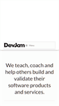 Mobile Screenshot of devjam.com